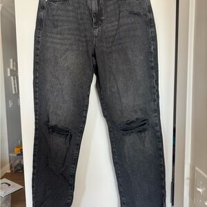 Garage Black Denim Coupe Droite Vintage straight Jeans